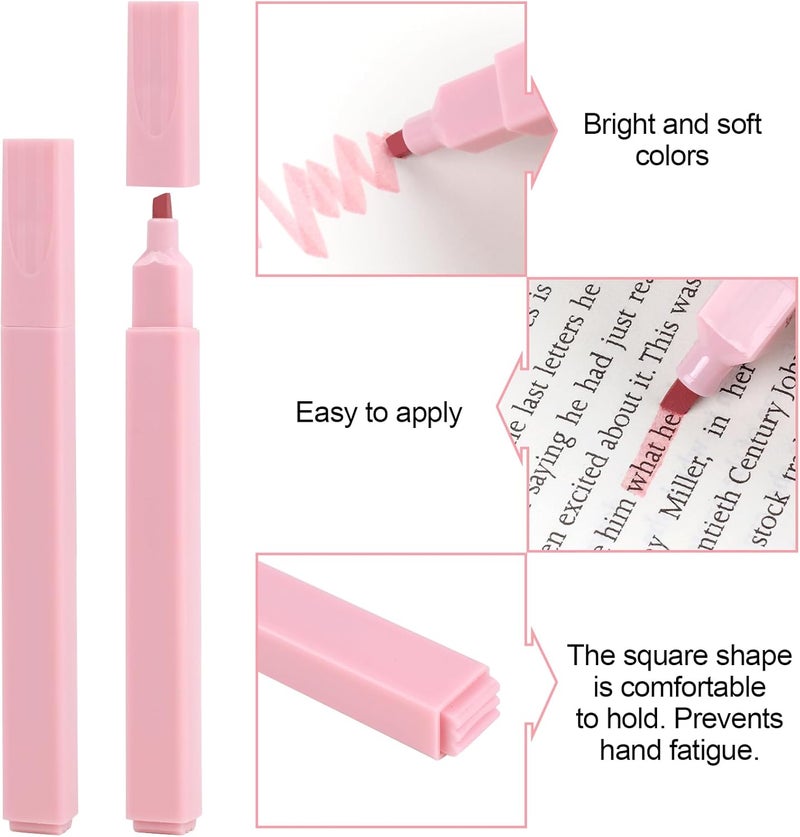 Utron 12pcs Bible Highlighters, Pastel Highlighter Set, No Bleed Bible Highlighters (12 Color) - Image 3